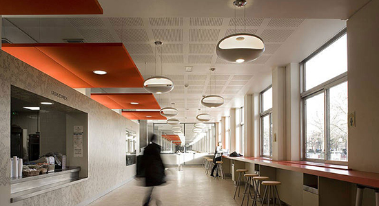 Akustik Yüzer Tavan Paneli Akustik Yüzer Tavan Paneli